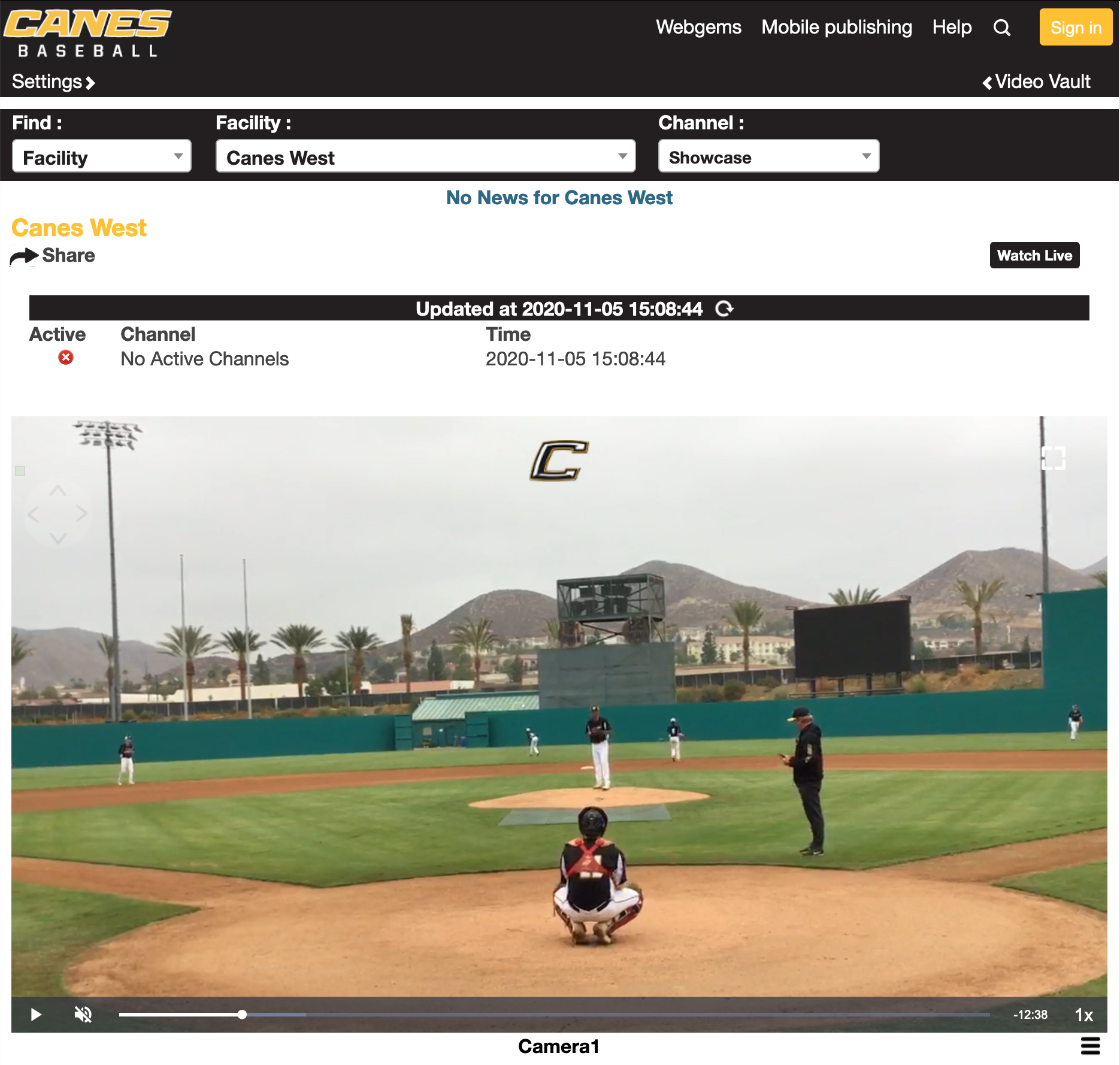 GameCam Youth Sports Video Live Video Streaming and On Demand for Sports